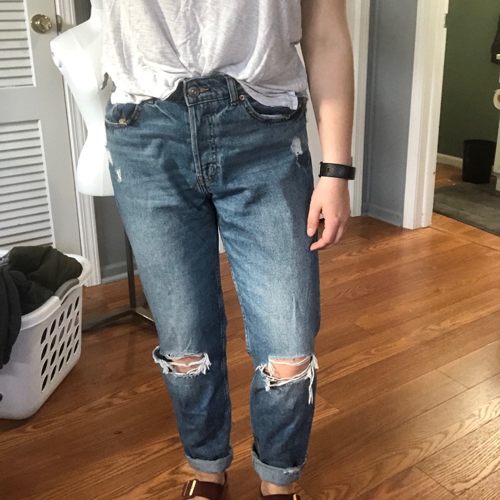 H&M divided boyfriend jeans